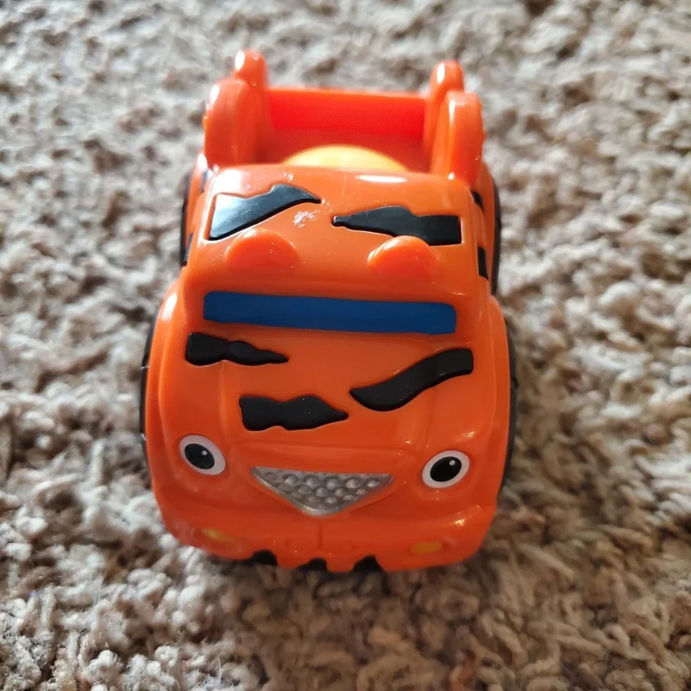 Tiger Safari Lil Zoomers‎ Roller Ball Rattle Cars Fisher Price 2011